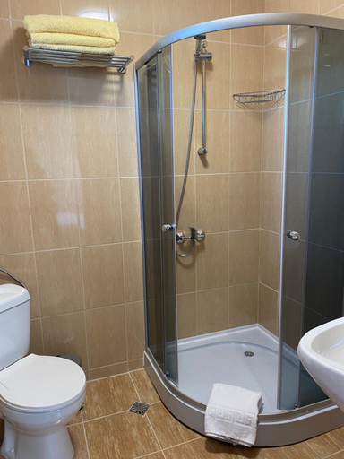 Bathroom, Budux Delux Vila, Sacele