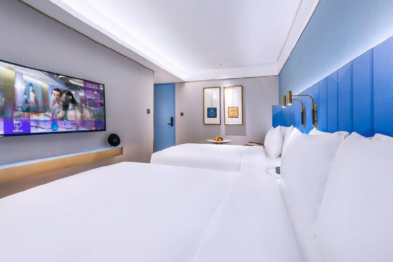 Bedroom 2, Manxin Hotel Beijing Guangqumen, Beijing