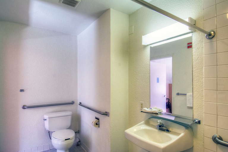 Bathroom 4, Motel 6 Arcata, CA - Cal Poly Humboldt, Humboldt