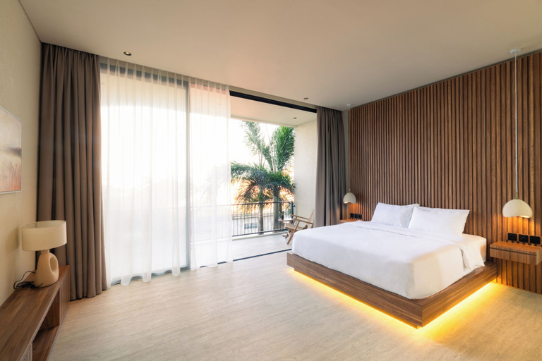 Bedroom 3, Saamu Private Luxury 3BR Villa with Pool, Badung