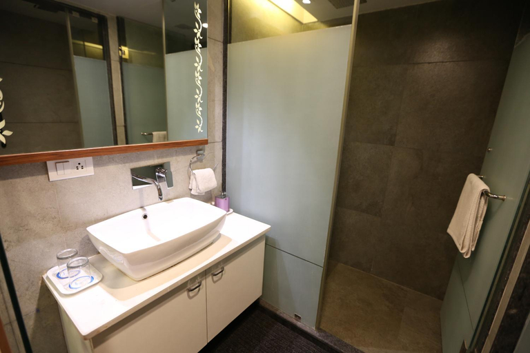Bathroom 2, Hotel Silver Cloud, Ahmadabad