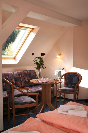 Bedroom, Hotel Vierenstraße, Erzgebirgskreis