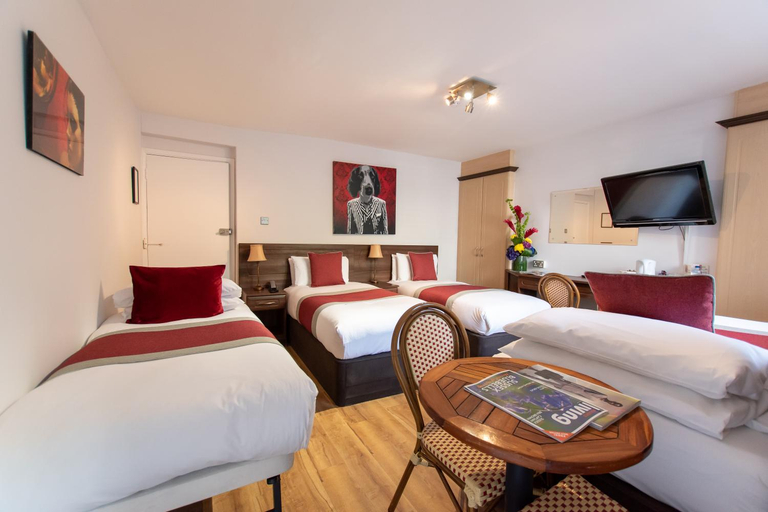 Bedroom 2, New Steine Hotel, Brighton and Hove