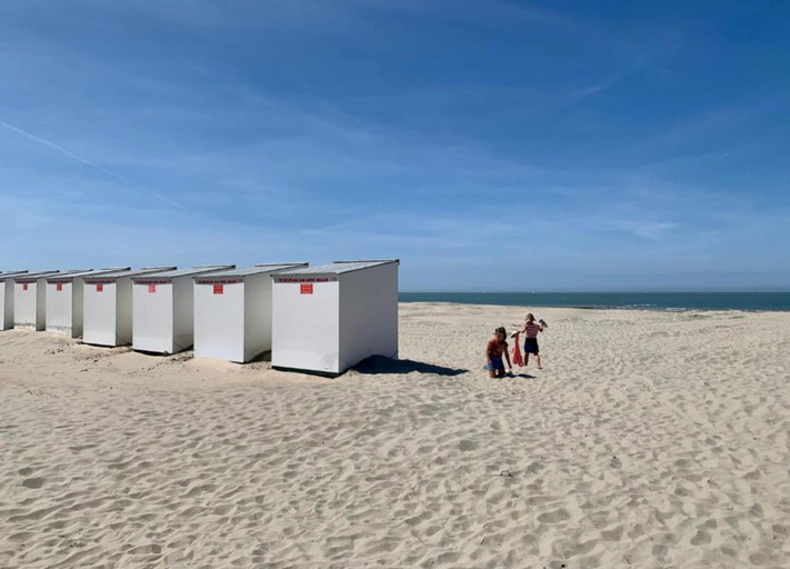 View from property 5, Cozy Family Duplex on the Belgian Coast, West-Vlaanderen