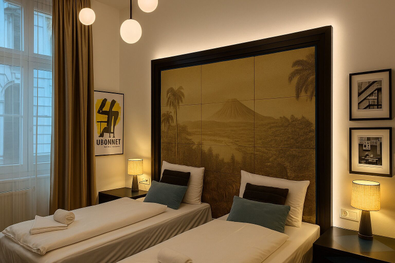 Bedroom 3, Hotel Ottofiori Budapest, Budapesti