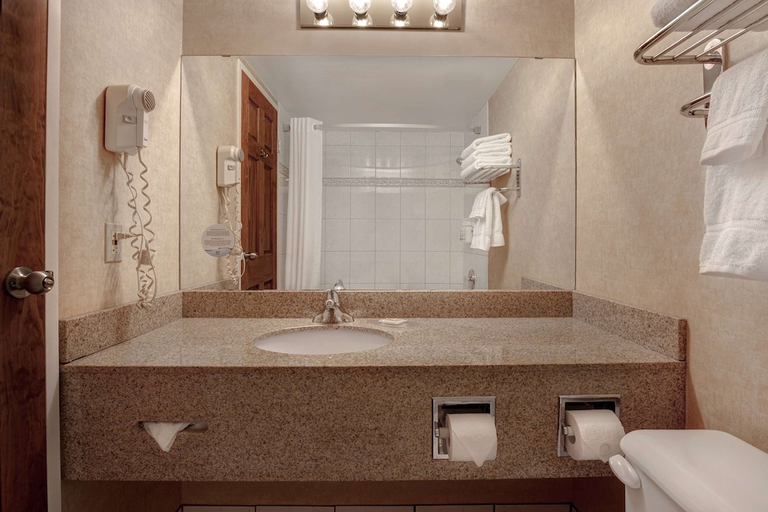 Bathroom 4, Days Inn by Wyndham Calgary South, Division No. 6