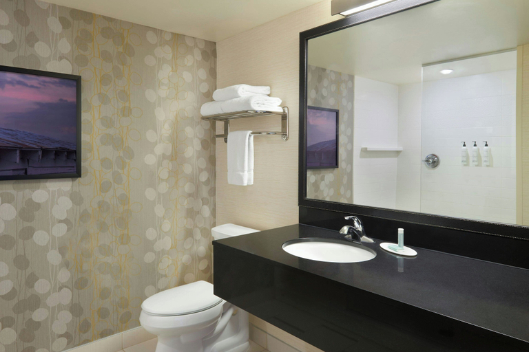 Bathroom 4, Fairfield Inn & Suites by Marriott Calgary Downtown, Division No. 6