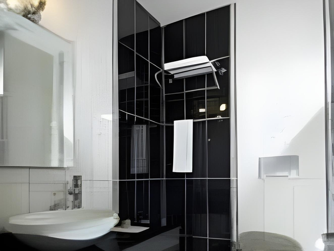 Bathroom 4, Kleopatra Ada Beach Hotel, Alanya