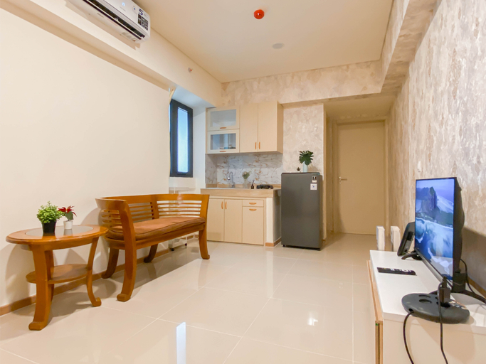 Others 4, Earthtone 2BR at Meikarta Apartment By Travelio, Cikarang