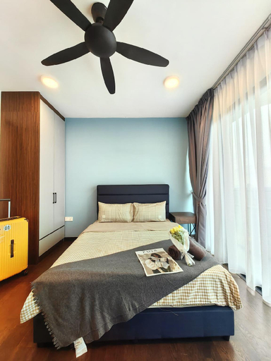 Bedroom 2, Almas Suites Stylish Plain Studio Netflix BySTAY, Johor Bahru