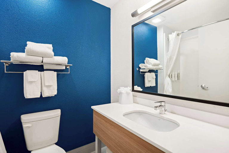 Bathroom 5, Spark by Hilton Moline Quad Cities, Rock Island