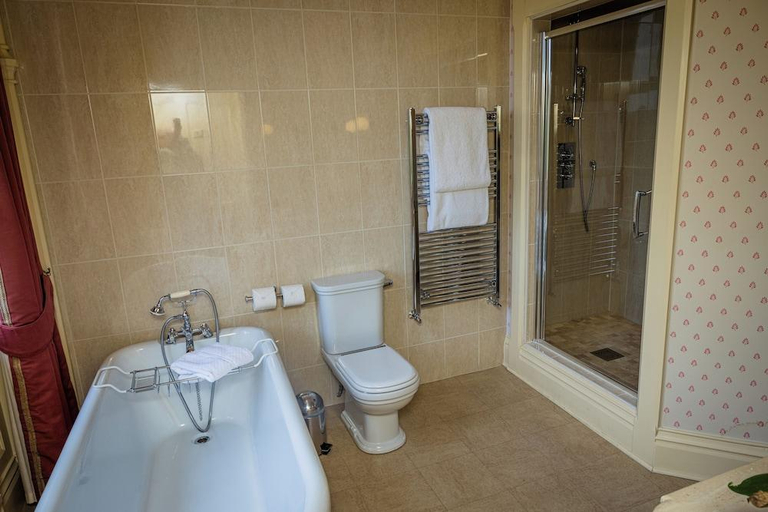 Bathroom 4, Horsted Place Hotel, East Sussex