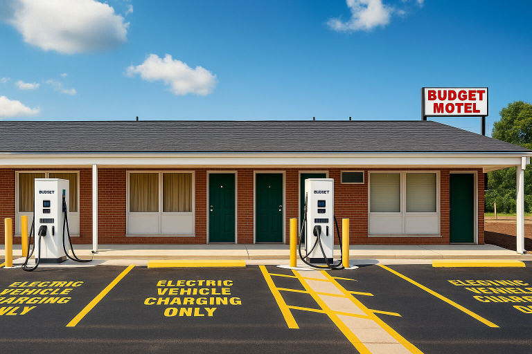 Exterior & Views 5, Budget Motel Granite City/St Louis Area, Madison