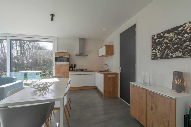 Private kitchen 3, Bungalow Near Dutch Beach and Bulb Fields, Zijpe