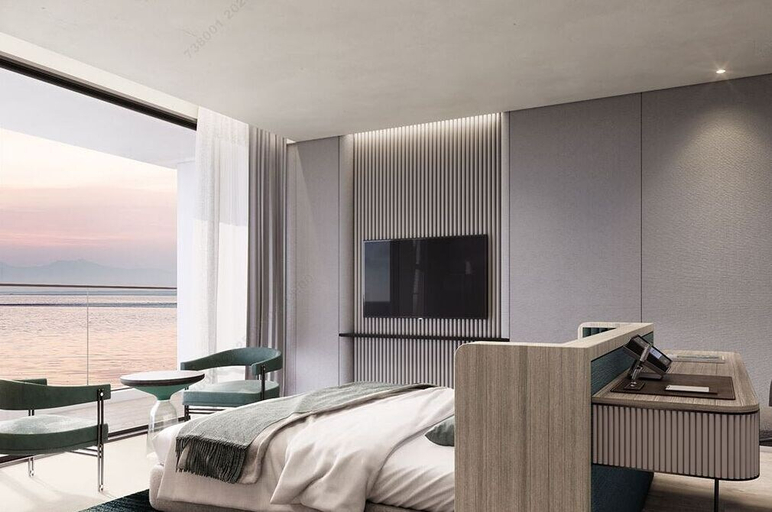 Bedroom 3, Sol Beach Namhae, Namhae