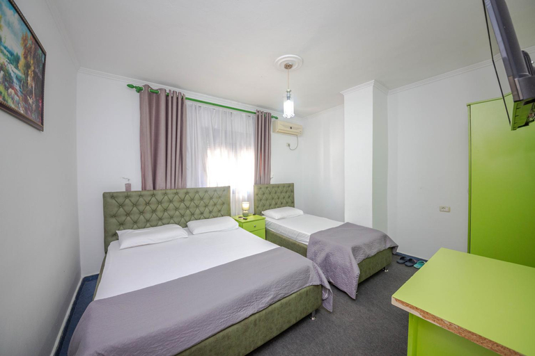 Bedroom, Hotel 3A, Tirana
