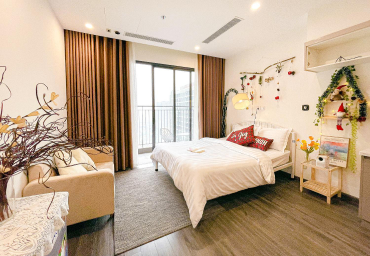 Bedroom 3, Flower Apartment Vinhomes Ocean Park Ha Noi, Gia Lâm
