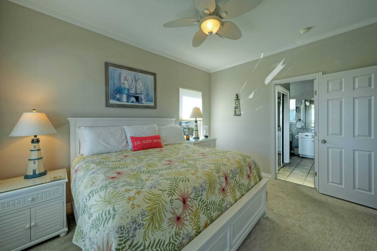 Bedroom 2, Coastal Soiree Ocean Views, Game Room, & Steps From Port Aransas Beaches, Nueces