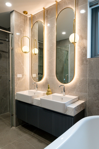 Bathroom 5, Ruby Tree Golf Villas, Đồ Sơn