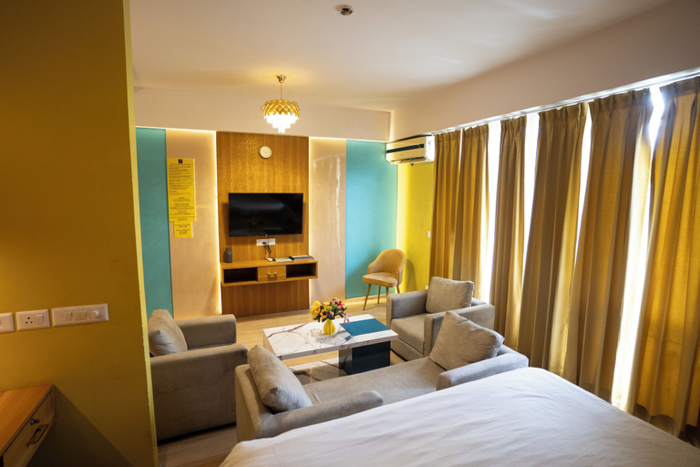 Bedroom 2, E Studios, Lucknow