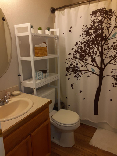 Bathroom, Aurora Viewing Deck and Peaceful Retreat, Fairbanks North Star