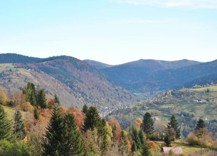 View from property 5, Chalet in La Bresse With Valley Views, Vosges