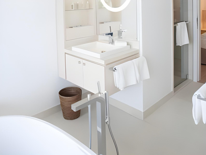 Bathroom 4, BUDERSAND Hotel - Golf & Spa - Sylt, Nordfriesland