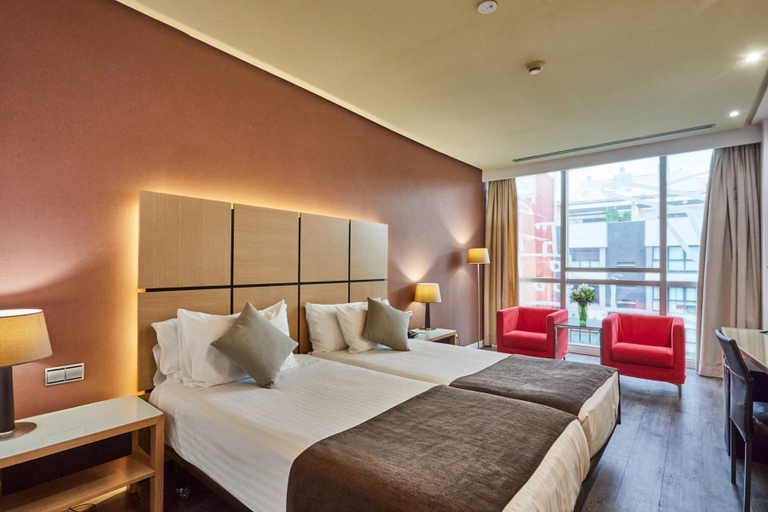 Bedroom 3, Hotel Silken Puerta de Valencia, Valencia