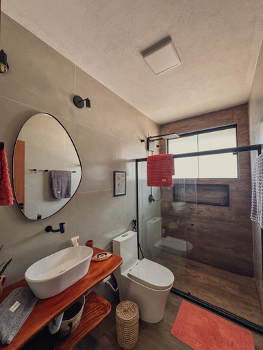 Bathroom 3, La Maison Loosai - Quarto em Pousada sem TV, Itacaré