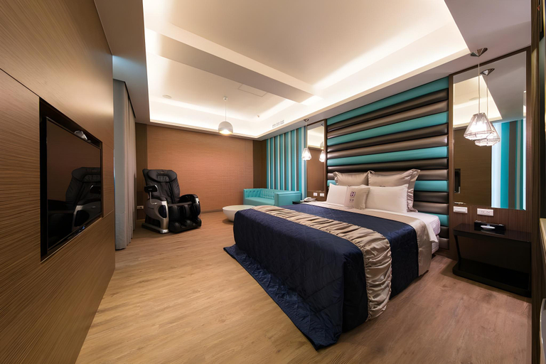 Bedroom 2, Discovery Motel - Yonghe, New Taipei City
