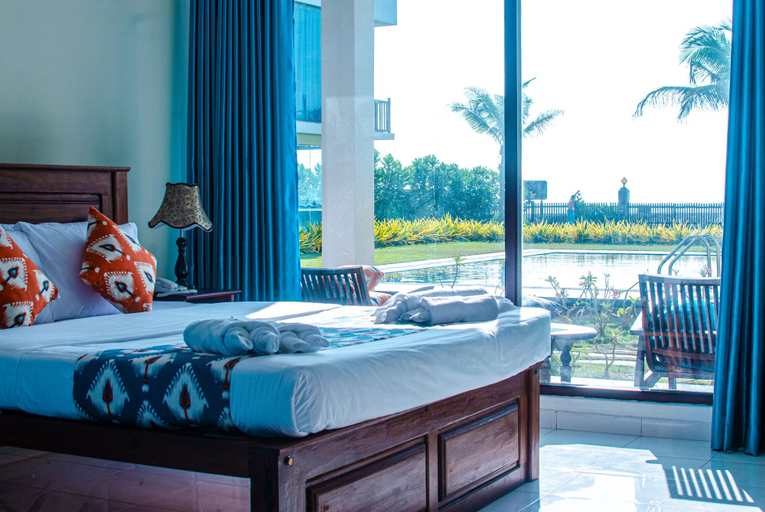Bedroom 3, Calypso Sunset Beach Hotel, Mahawewa
