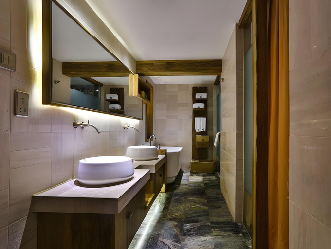 Bathroom 3, Chengdu Huanhua Hongtai Hotel, Chengdu