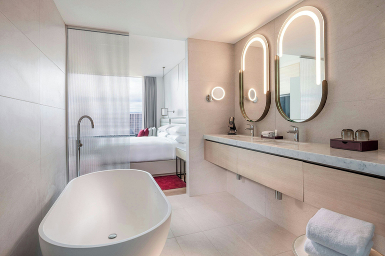 Bathroom 4, Adelaide Marriott Hotel, Adelaide