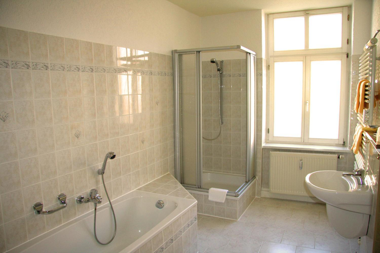 Bathroom 3, Hotel Wettin, Vogtlandkreis