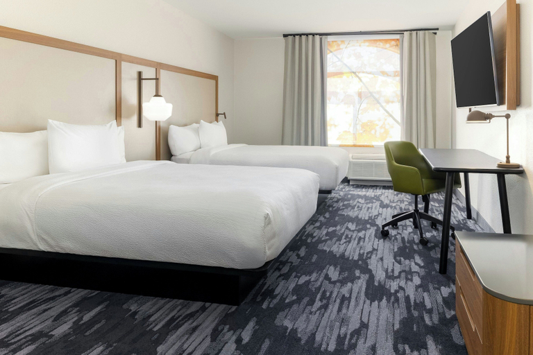 Bedroom 2, Fairfield Inn & Suites Spokane Airport, Spokane