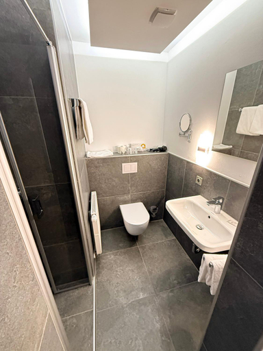 Bathroom 5, Hotel Up de Birke, Steinfurt
