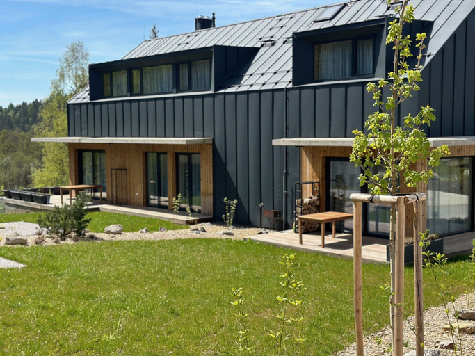 Garden, Villa in Cerny Dul 800 m From ski Resort, Trutnov