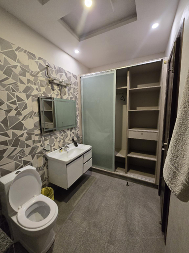 Bathroom, Palm tree hotel, Lahore