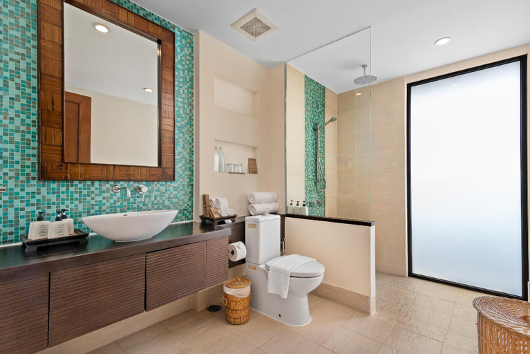 Bathroom 2, Baan Leelawadee | 4BR Bophut Beachfront Villa , Ko Samui