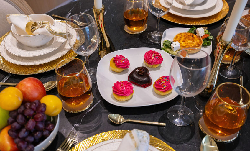 Food & Drinks, WYZ RENT|Pink Panther Soft Glam 1BR in Surf 2, Dubai