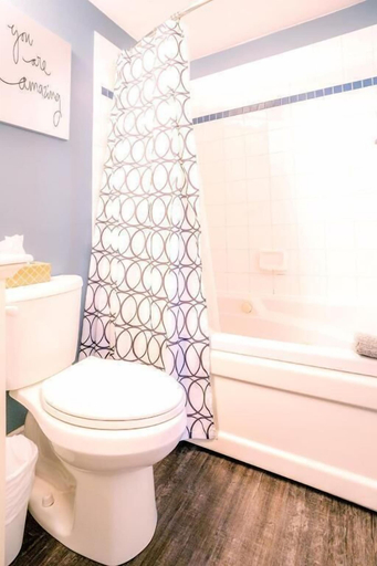 Bathroom 3, Updated Blue Mountain studio North Creek, Grey