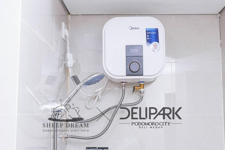 Bathroom 4, Medan City Center Apartments, Medan