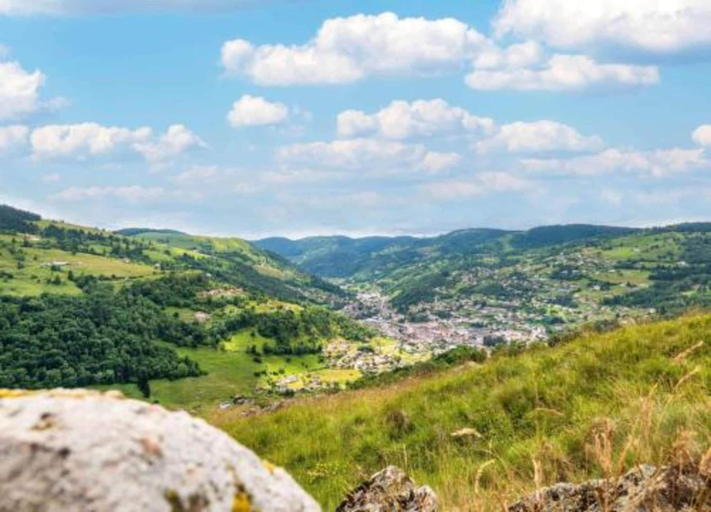 View from property 3, Chalet in La Bresse With Valley Views, Vosges