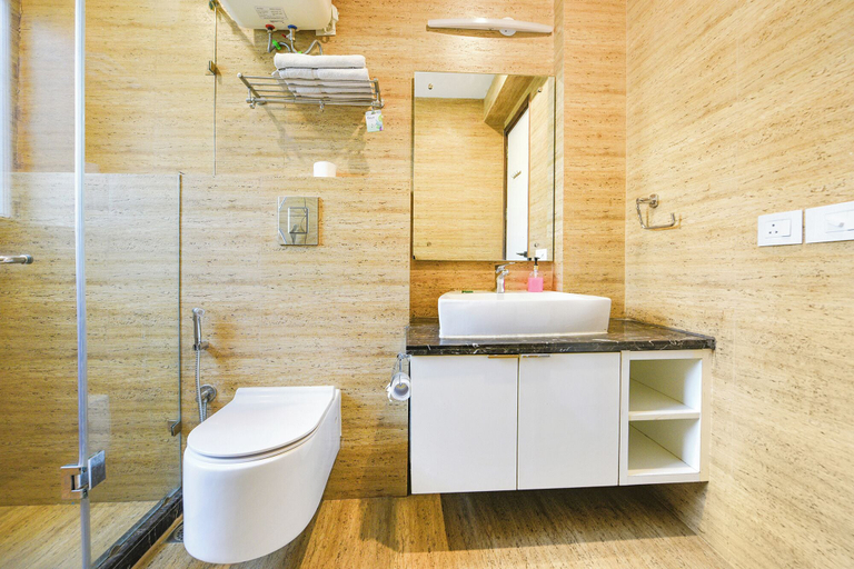 Bathroom 5, Fabhotel Micasa, Gurgaon