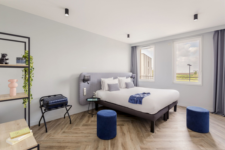 Bedroom 3, Appart'city Paris Collection Paris Roissy CDG Airport, Val-d'Oise