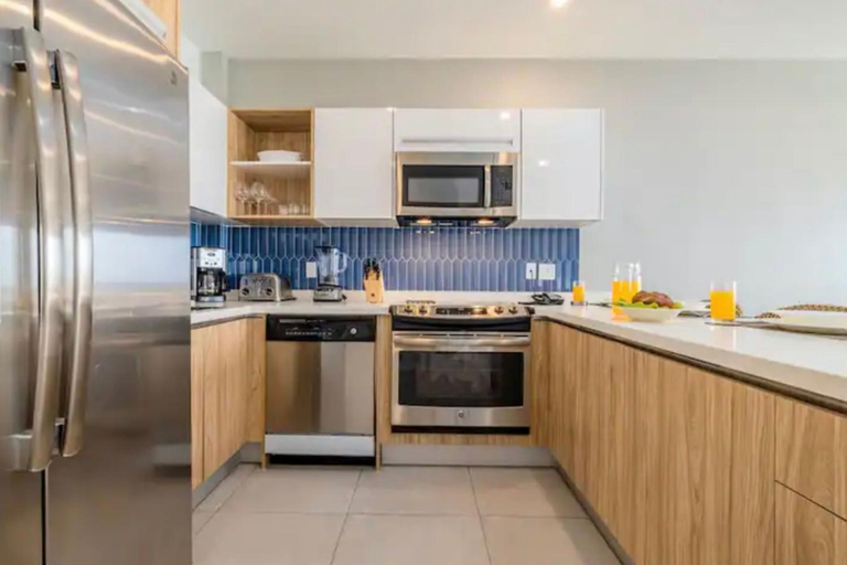 Kitchen 2, Apartment condo with ocean and harbor views Oranjestad, Aruba