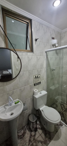 Bathroom 4, Hotel Tiquatira, São Paulo