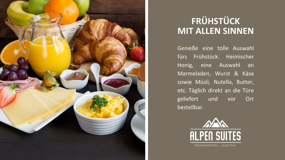 Food & Drinks 5, Alpen Suites Brandnertal, Bludenz