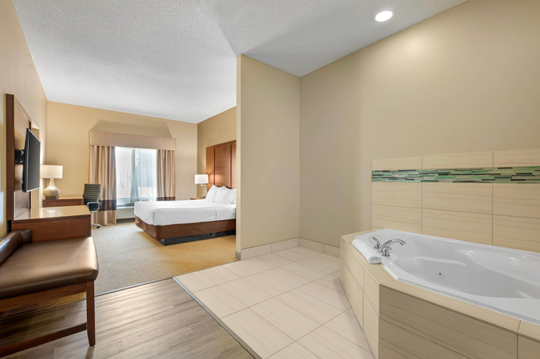 Bathroom 4, Comfort Suites South Bend near Casino, Saint Joseph