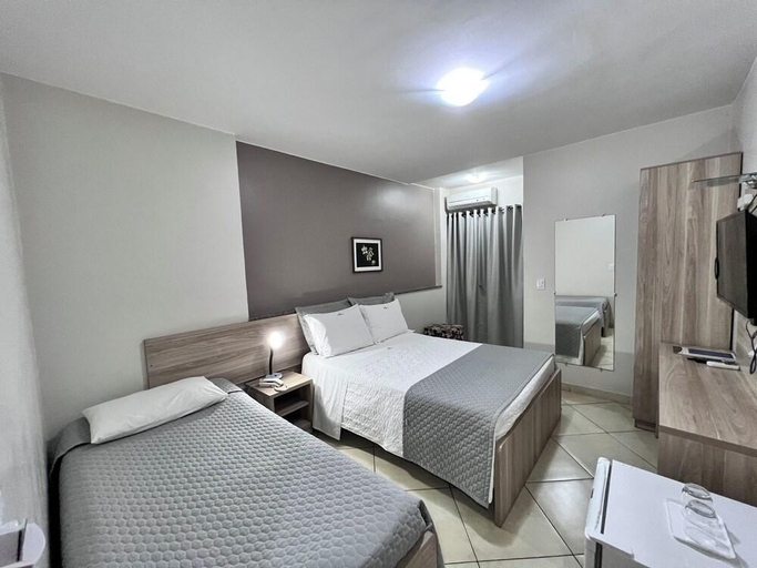 Bedroom 2, Hotel Golden JK, Muriaé
